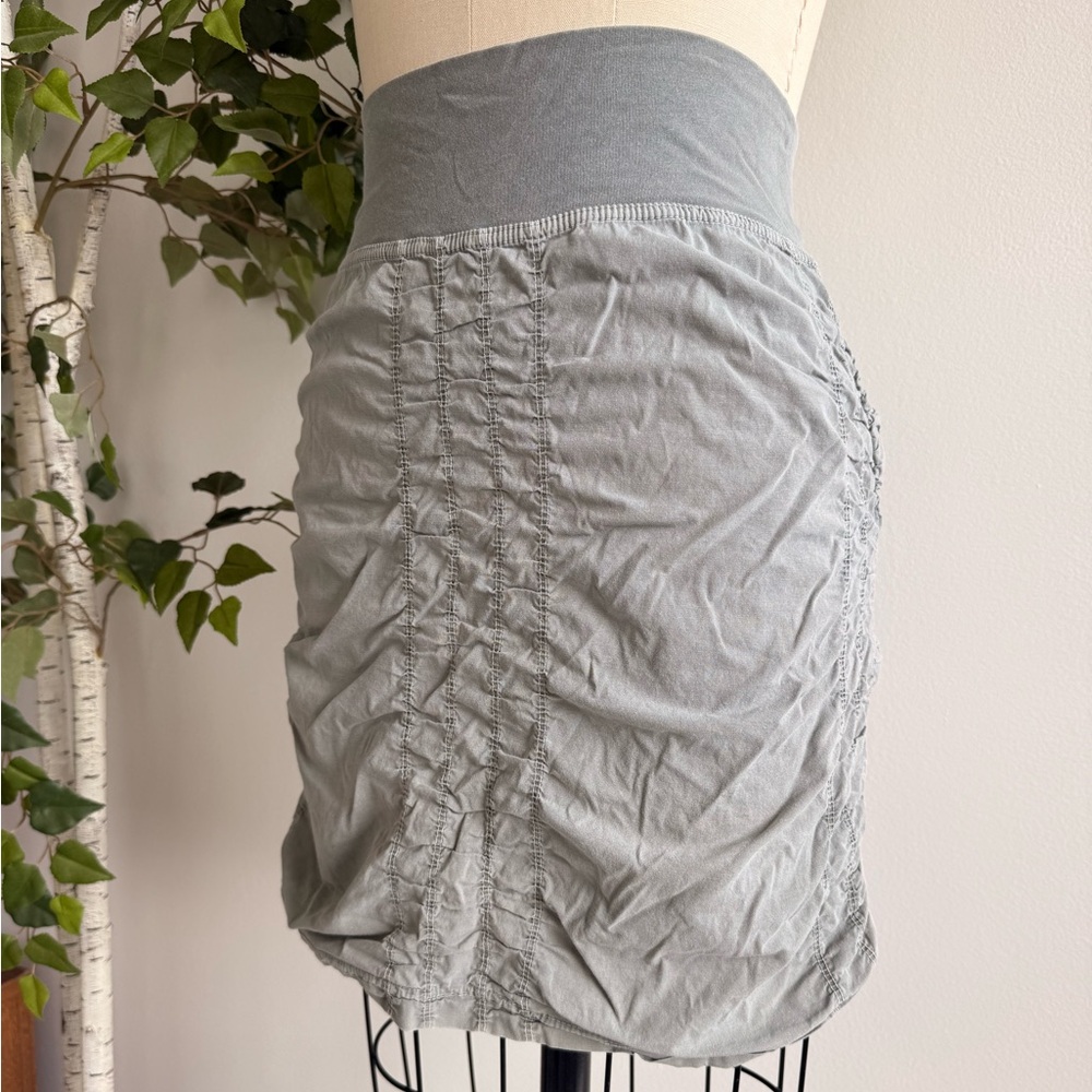 Light Stone Grey XCVI Wearables Trace Skirt